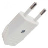 CLAVIJA RECTA BIPOLAR 4mm 10A/250V BLANCA
