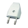 CLAVIJA RECTA BIPOLAR 4mm 10A/250V BLANCA