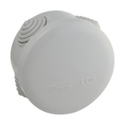 CAJA SUPERFICIE CONEXION Ø65x35mm 4 CONOS