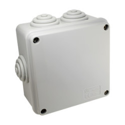 CAJA SUPERFICIE CUADRADA 100X100X50MM CONOS