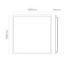 PANEL LED 6500K DE 60X60 40W