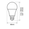 BOMBILLA LED E27 7W 2700K
