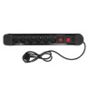 REGLETA MULTIPLE  6 ENCHUFES CON PROTECCION