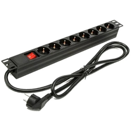 REGLETA 8 TOMAS   INTERRUPTOR PARA RACK PHASAK