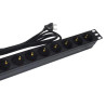 REGLETA 8 TOMAS   INTERRUPTOR PARA RACK PHASAK