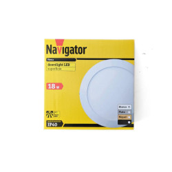 DOWNLIGHT LED BLANCO 18W