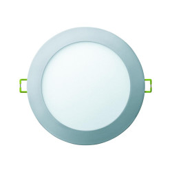 DOWNLIGHT LED PLATA 18W