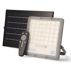 FOCO PROYECTOR LED SOLAR BARI 50W 6000K