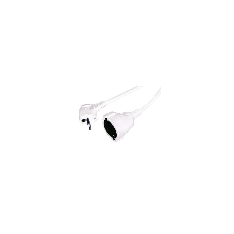 PROLONGADOR SCHUKO M-H CABLE 3X1 5mm 2m BLANCO