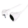 PROLONGADOR SCHUKO M-H CABLE 3X1 5mm 2m BLANCO
