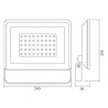 PROYECTOR LED 6500K  30W 3000LM