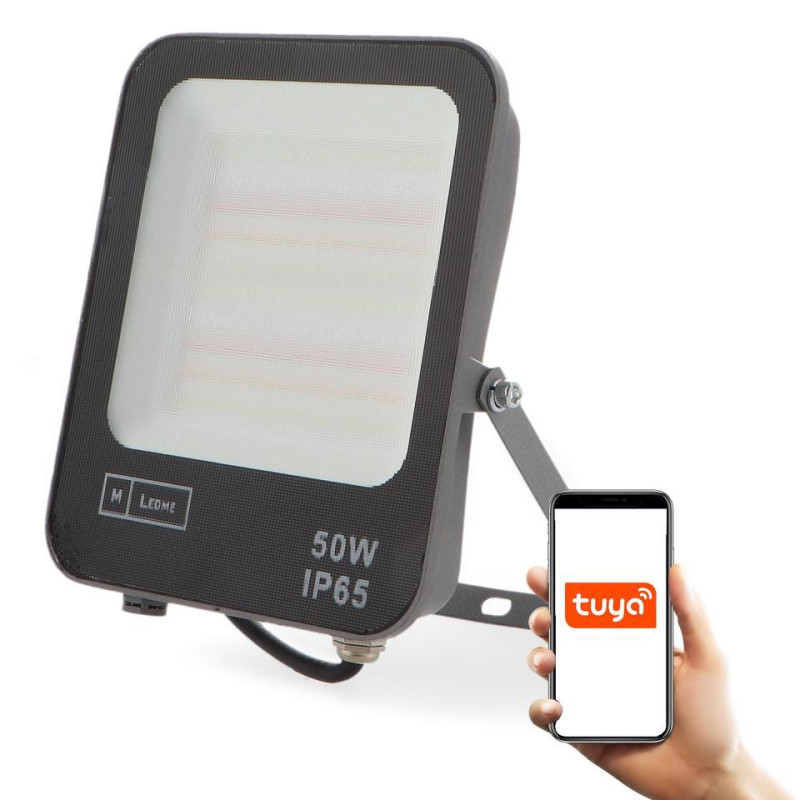 FOCO PROYECTOR LED 50WRGB CCT CON APLICACION MOVIL FOCO PROYECTOR LED 50WRGB CCT CON APLICACION MOVIL