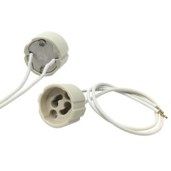 PORTALAMPARAS GU10 CON CABLE DE 15cm