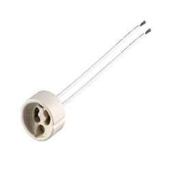 PORTALAMPARAS GU10 CON CABLE DE 15cm