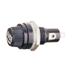 PORTAFUSIBLE EMPOTRABLE 5X20mm TAPON ROSCA
