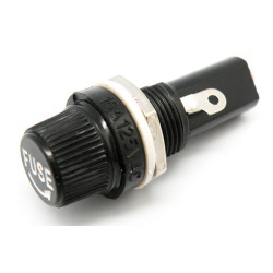 PORTAFUSIBLES EMPOTRABLE 6X32mm TAPON ROSCA