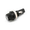 PORTAFUSIBLES EMPOTRABLE 6X32mm TAPON ROSCA