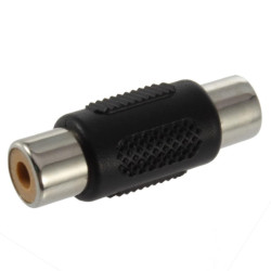 ADAPTADOR RCA HEMBRA-HEMBRA 