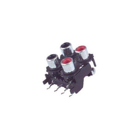 BASE COAXIAL HEMBRA 4 RCA