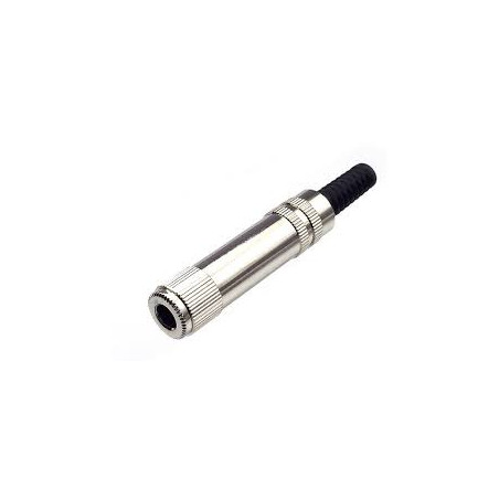 CONECTOR JACK 6 5 ST  HEMBRA AEREA METAL