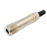 CONECTOR JACK 6 5 ST  HEMBRA AEREA METAL