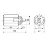 BASE MECHERO 12V-24V