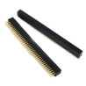 REGLETA 40C REDONDO DOBLE HEMBRA