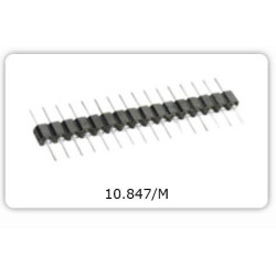 REGLETA 40C REDONDO MACHO