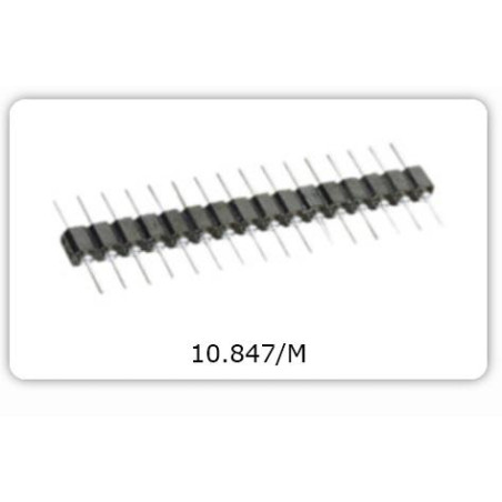 REGLETA 40C REDONDO MACHO