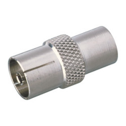 ADAPTADOR COAXIAL DOBLE MACHO