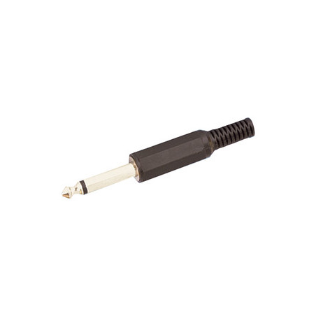 CONECTOR JACK 6 5MM MONO MACHO 