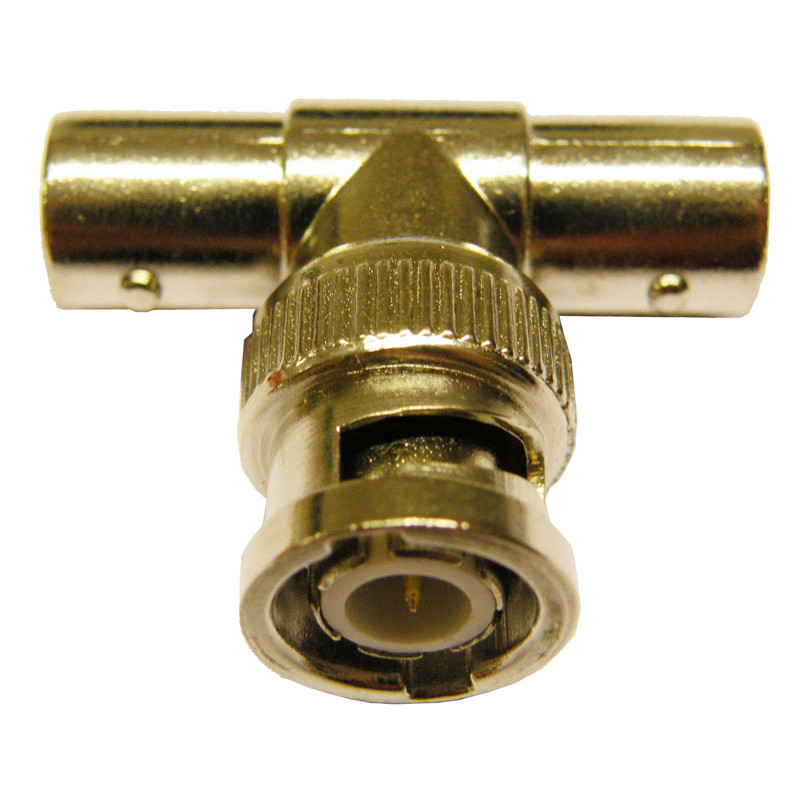 ADAPTADOR BNC MACHO A 2 BNC HEMBRA