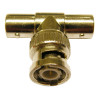 ADAPTADOR BNC MACHO A 2 BNC HEMBRA