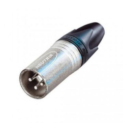 CONECTOR XLR CANON 3 PINES MACHO NEUTRIK NC3MXX