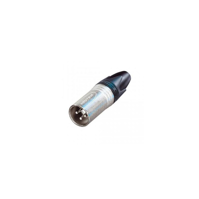 CONECTOR XLR CANON 3 PINES MACHO NEUTRIK NC3MXX
