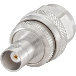ADAPTADOR N MACHO A BNC HEMBRA