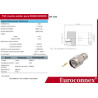 CONECTOR TNC MACHO AEREO RG58