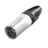 CONECTOR XLR CANON MACHO 5 PINES NEUTRIK NC5MXX