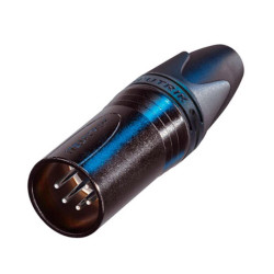 CONECTOR XLR CANON MACHO 5 PINES NEUTRIK NC5MXX
