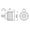 CONECTOR N MACHO CRIMPAR RG-213