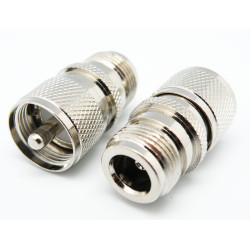 ADAPTADOR UHF MACHO A N HEMBRA