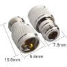 ADAPTADOR UHF MACHO A N HEMBRA