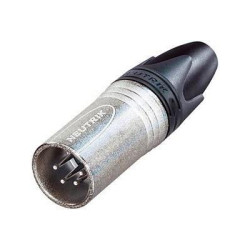 CONECTOR CANON XLR 4 PIN MACHO NEUTRIK NC4MXX