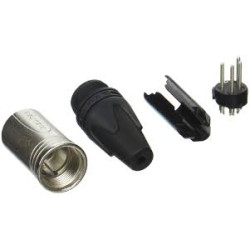 CONECTOR CANON XLR 4 PIN MACHO NEUTRIK NC4MXX