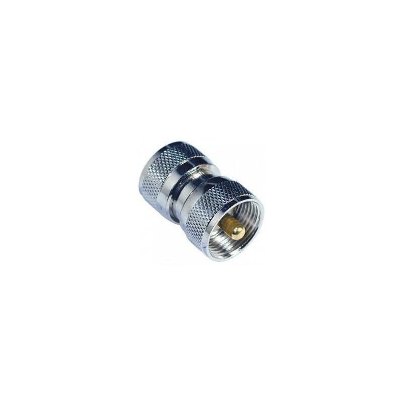 CONECTOR UHF DOBLE MACHO