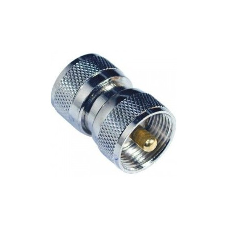 CONECTOR UHF DOBLE MACHO
