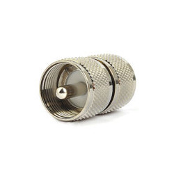 CONECTOR UHF DOBLE MACHO