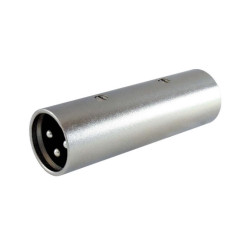 CONECTOR CANON AEREO MACHO-MACHO 3 PINES 