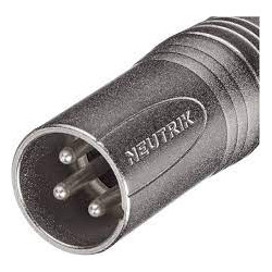 CONECTOR CANON AEREO MACHO-MACHO 3 PINES 