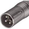 CONECTOR CANON AEREO MACHO-MACHO 3 PINES 